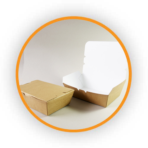 Food packaging box printing