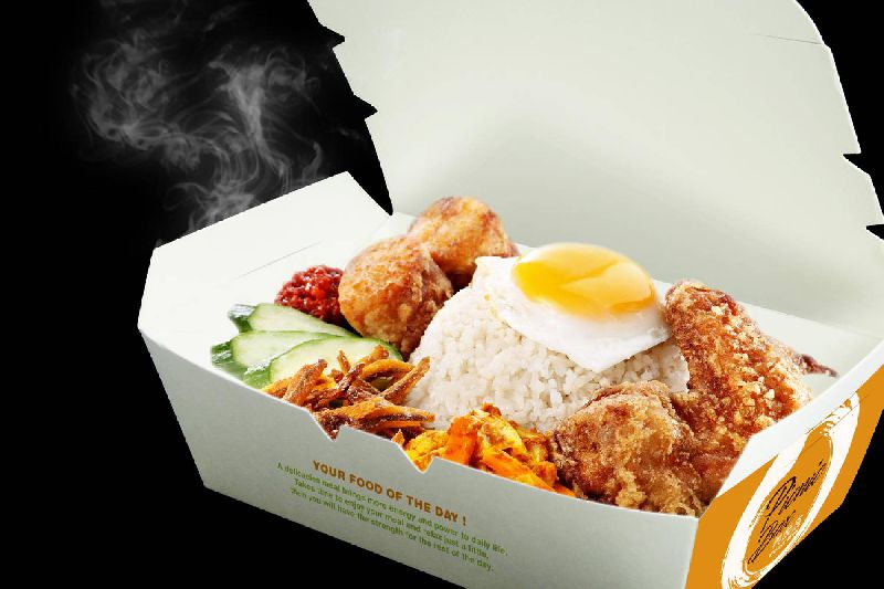 Custom printed food box design