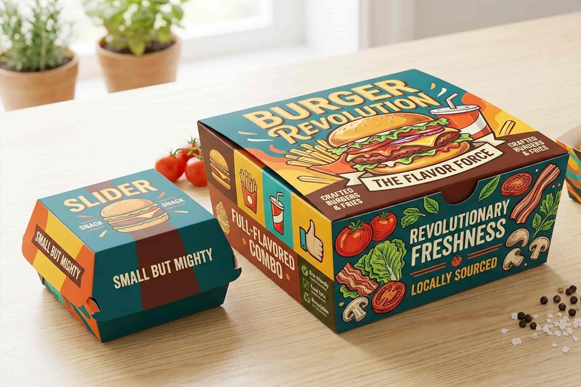 Burger Food Box Manufacturer